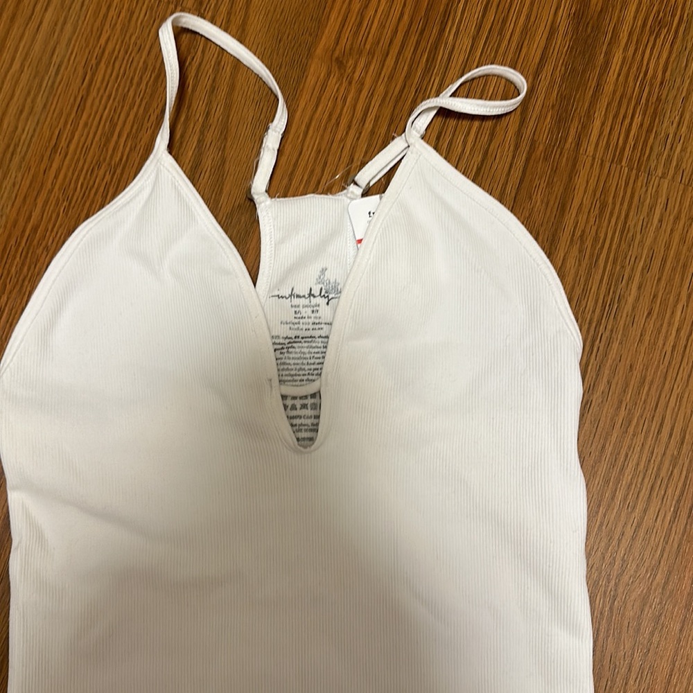 Free People White Intimately bodysuit - Picture 6 of 10